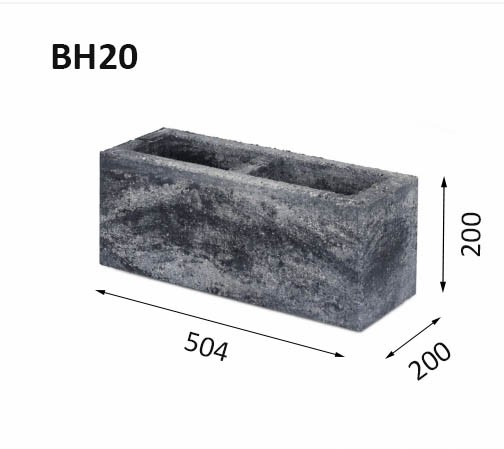 Заборные блоки BH20 Заборные блоки BH20