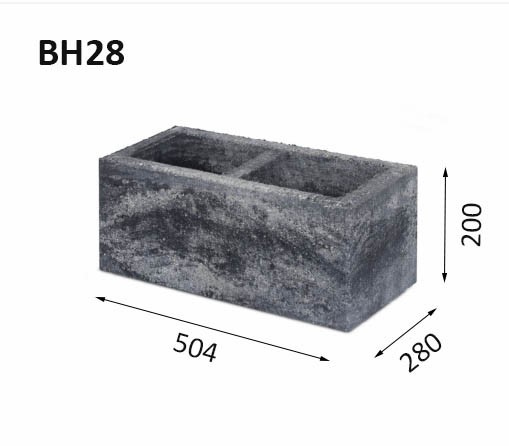 Заборные блоки BH28 Заборные блоки BH28