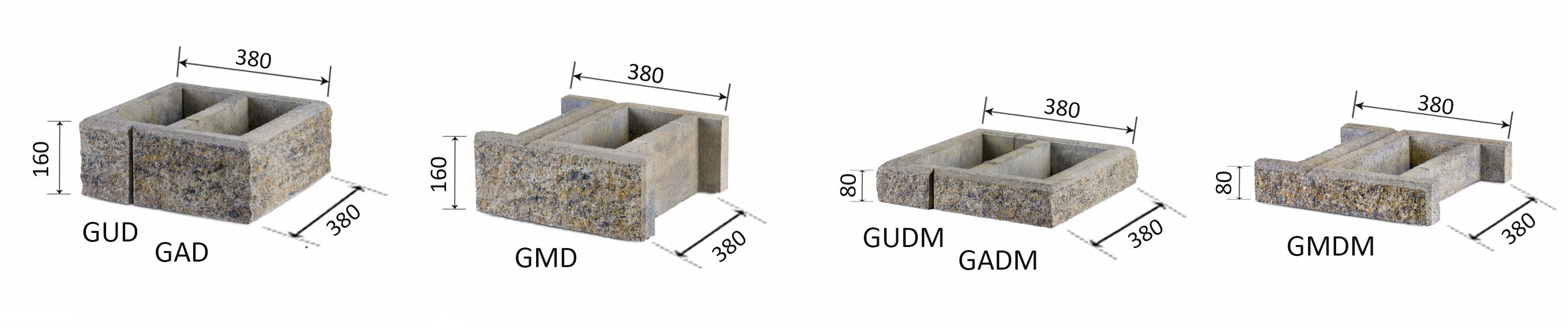 Заборный блок G2 Заборный блок G2